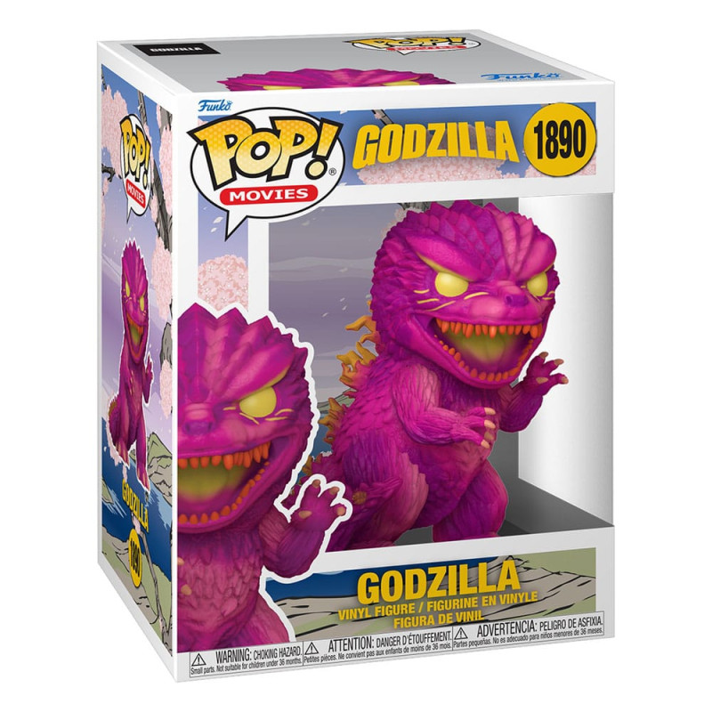 GODZILLA ART SERIES PINK GODZILLA POP MOVIES VINYL FIGURINE 9 CM
