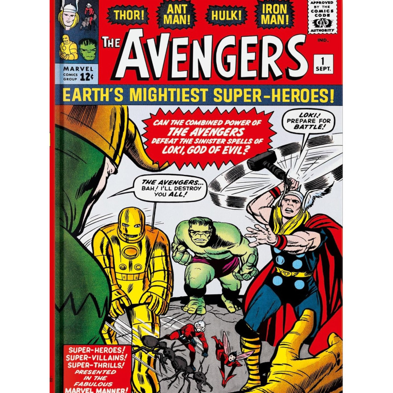 MARVEL COMICS LIBRARY AVENGERS 1963 1965