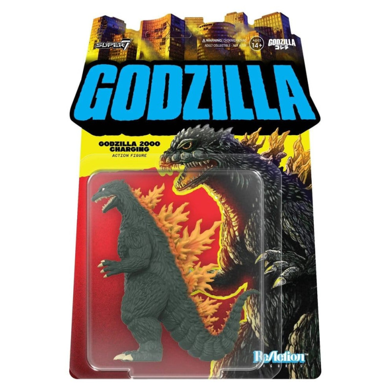 GODZILLA 2000 CHARGING TOHO FIGURINE REACTION 12 CM