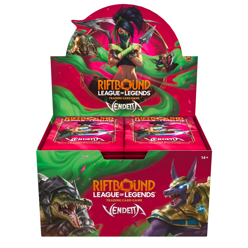 VENDETTA RIFTBOUND LEAGUE OF LEGENDS TCG ENGLISH BOOSTER