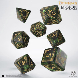ROHAN LE SEIGNEUR DES ANNEAUX 7PCS MODERN RPG SET DE DES