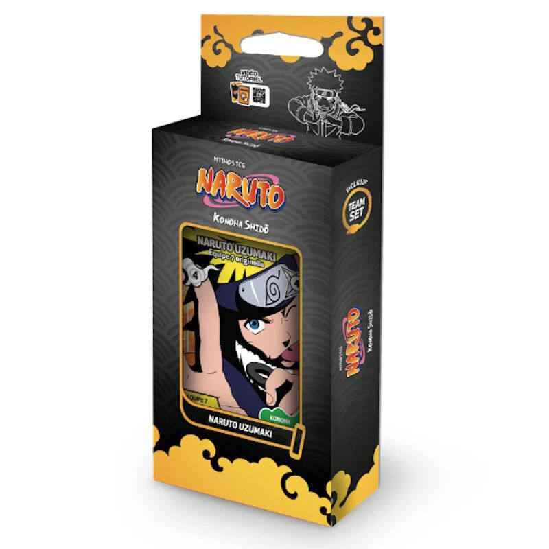 TEAM SET NARUTO NARUTO MYTHOS TCG 2ND EDITION