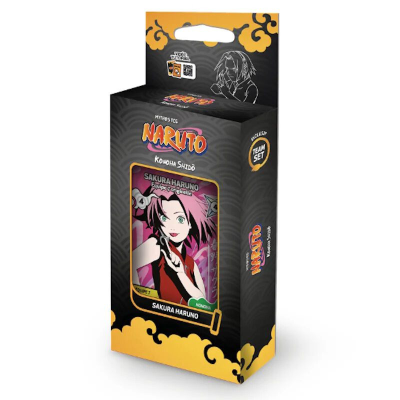 TEAM SET SAKURA NARUTO MYTHOS TCG 2ND EDITION