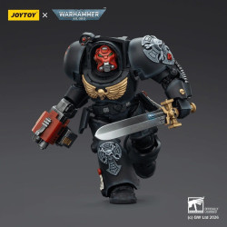 BLACK TEMPLARS TERMINATOR 1 WITH POWER SWORD AND STORM BOLTER