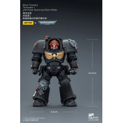 BLACK TEMPLARS TERMINATOR 1 WITH POWER SWORD AND STORM BOLTER