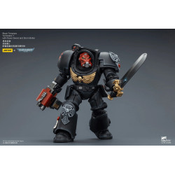 BLACK TEMPLARS TERMINATOR 1 WITH POWER SWORD AND STORM BOLTER