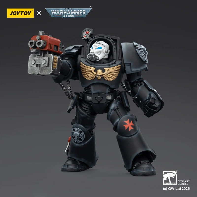 BLACK TEMPLARS TERMINATOR 2 W POWER FIST AND STORM BOLTER WARHAMMER