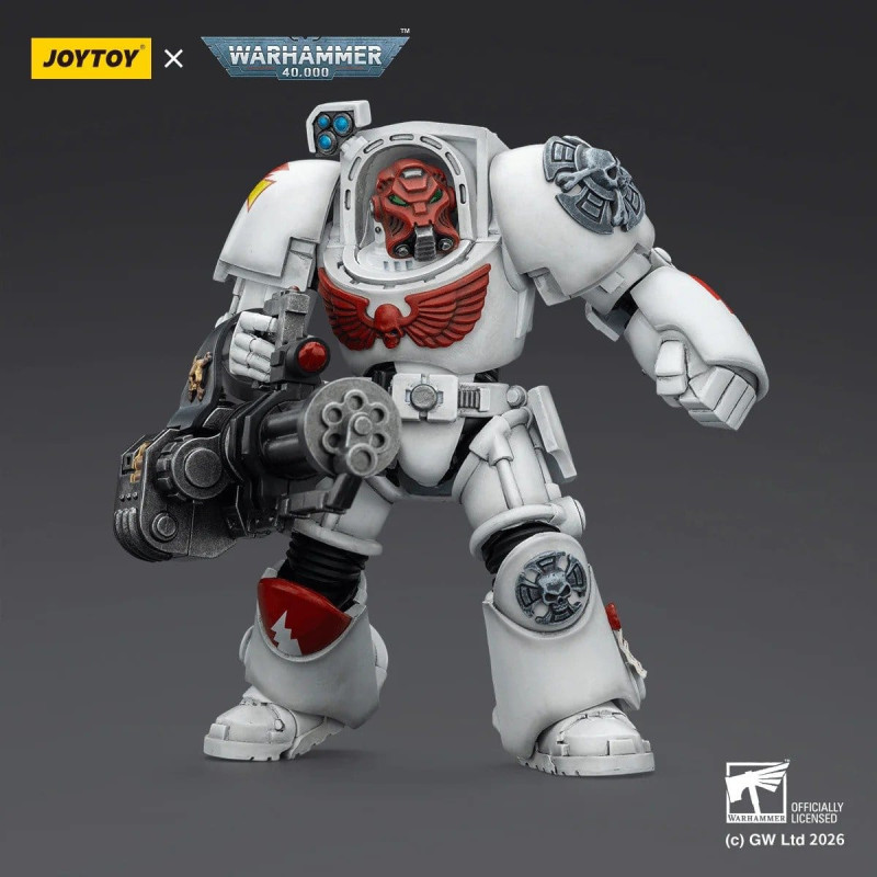 WHITE SCARS TERMINATOR 3 W POWER FIST AND ASSAULT CANNON WARHAMMER