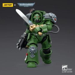 SALAMANDERS TERMINATOR 1 W POWER SWORD AND ASSAULT CANNON WARHAMMER