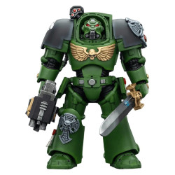 SALAMANDERS TERMINATOR 1 W POWER SWORD AND ASSAULT CANNON WARHAMMER