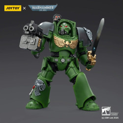 SALAMANDERS TERMINATOR 1 W POWER SWORD AND ASSAULT CANNON WARHAMMER