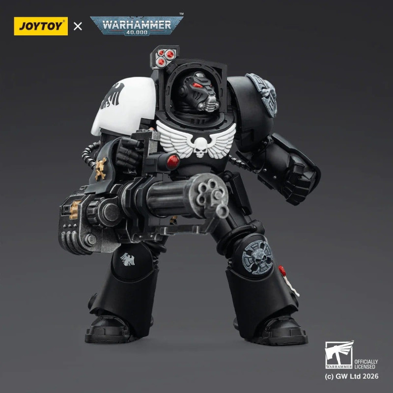 RAVEN GUARD TERMINATOR 3 W POWER FIST AND ASSAULT CANNON WARHAMMER