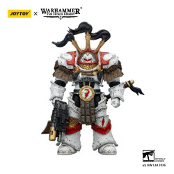 WHITE SCARS LEGION PRAETOR IN CATAPHRACTII TERMINATOR W CYBER HAWK