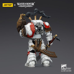 WHITE SCARS LEGION PRAETOR IN CATAPHRACTII TERMINATOR W CYBER HAWK