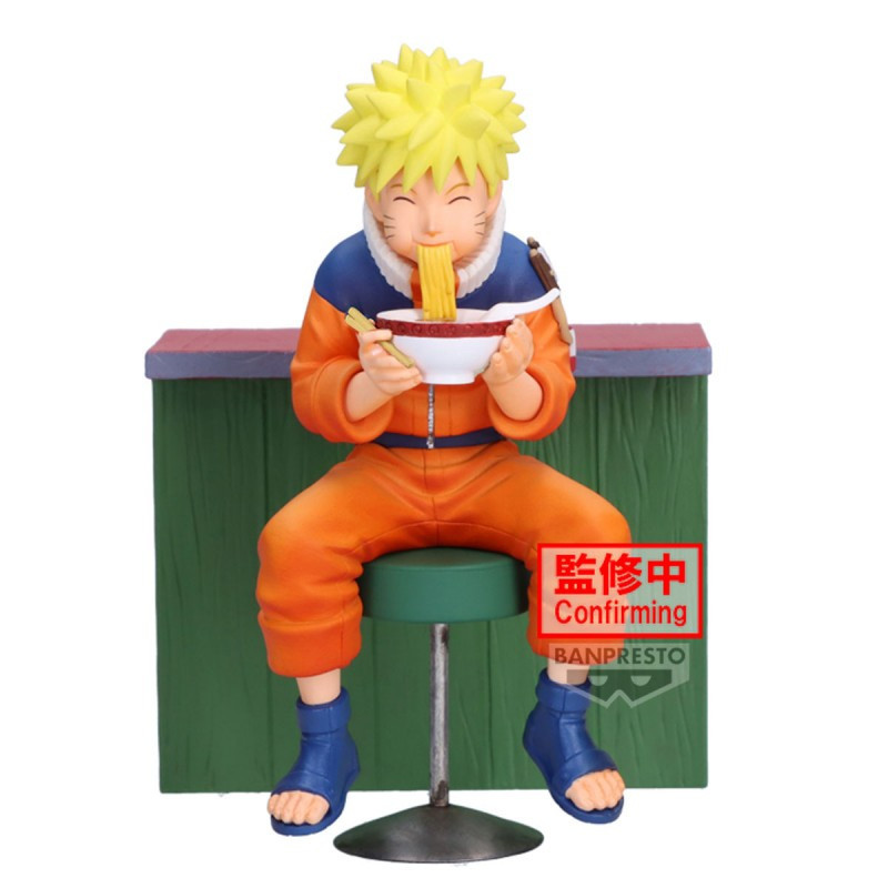 NARUTO UZUMAKI NARUTO 72 SERIES EATING NOODLE PVC 11 CM