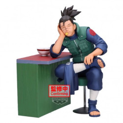 IRUKA UMINO NARUTO 72 SERIES EATING NOODLE PVC 13 CM