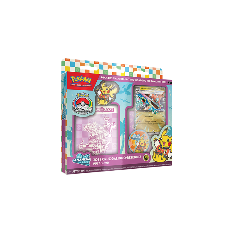 POKEMON DECK DES CHAMPIONNATS DU MONDE 2025