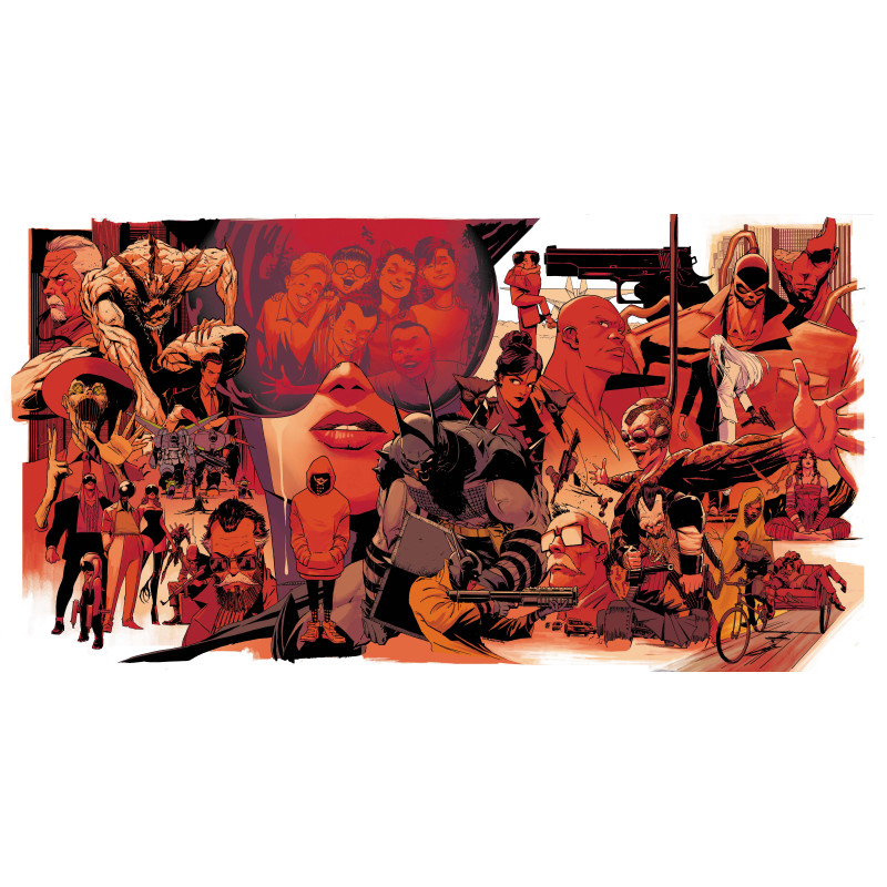 ABSOLUTE BATMAN 25 CVR A NICK DRAGOTTA GATEFOLD TRIPTYCH