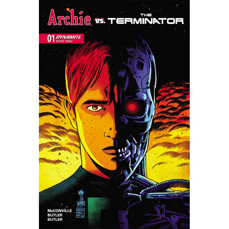 ARCHIE VS THE TERMINATOR 1 CVR A FRANCESCO FRANCAVILLA
