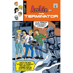 ARCHIE VS THE TERMINATOR 1 CVR D BILL GALVAN VAR