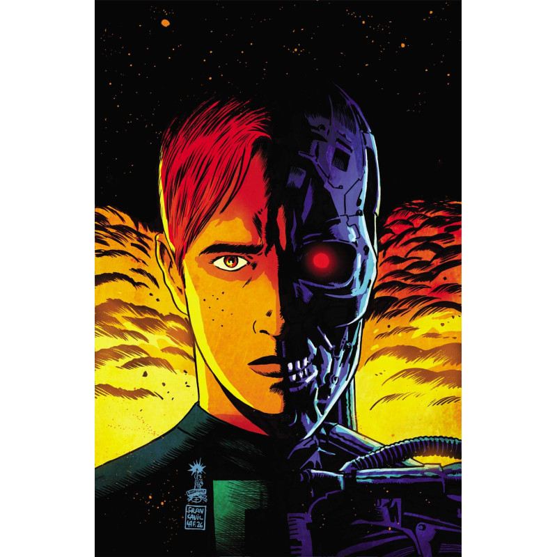 ARCHIE VS THE TERMINATOR 1 CVR H FRANCESCO FRANCAVILLA METAL PREMIUM VAR