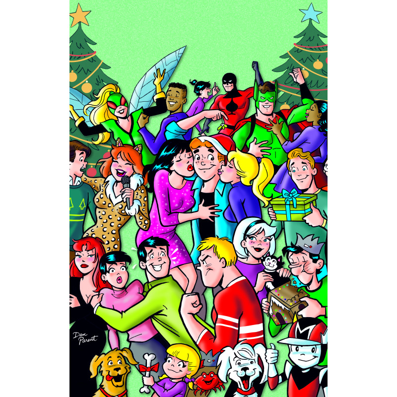 ARCHIES CHRISTMAS SPECTACULAR (ONE SHOT) CVR D DAN PARENT FOIL FULL ART VAR