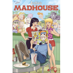ARCHIES MADHOUSE 1 FACSIMILE EDITION CVR B MATT TALBOT MAD MAGAZINE VAR
