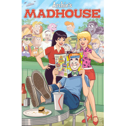 ARCHIES MADHOUSE 1 FACSIMILE EDITION CVR E MATT TALBOT MAD MAGAZINE FOIL VAR
