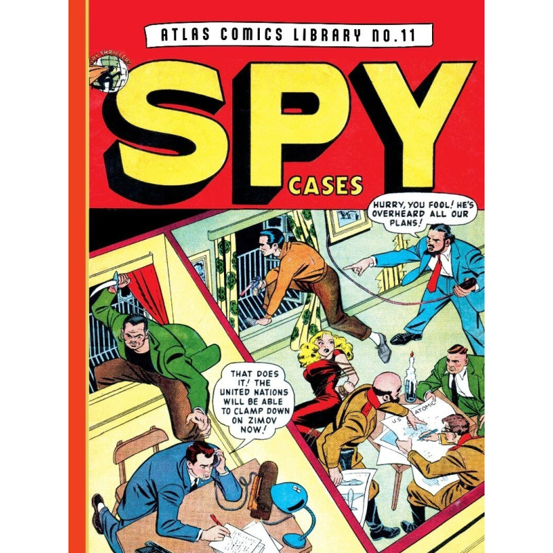 ATLAS COMICS LIBRARY HC NO 11 SPY CASES (MR)