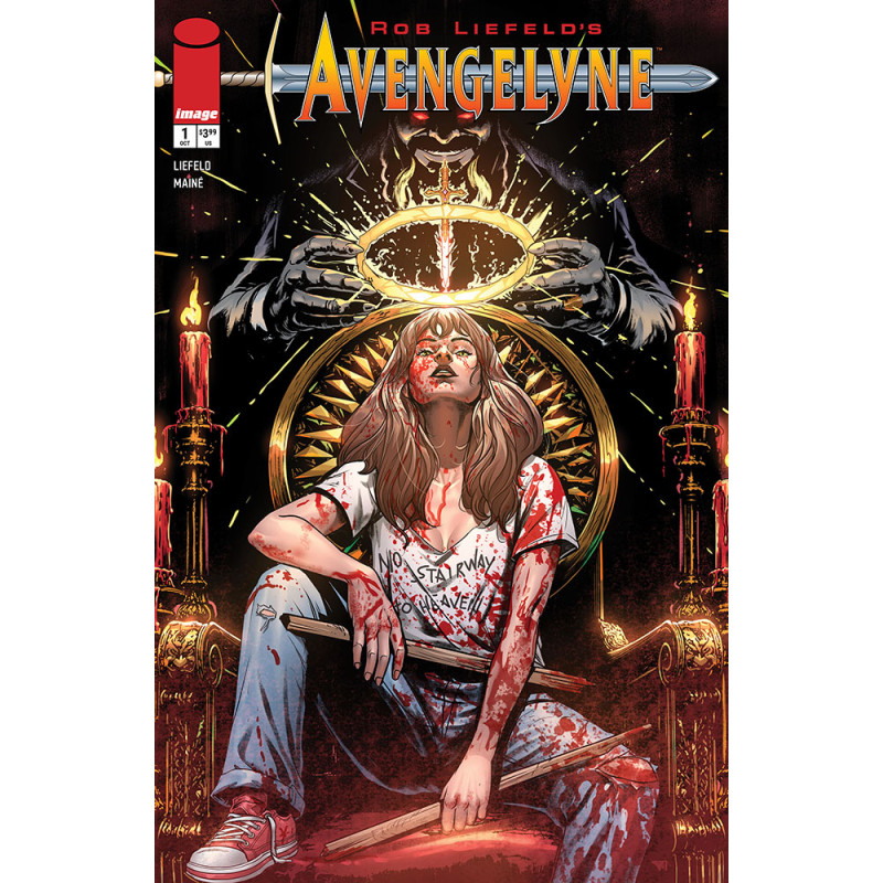 AVENGELYNE 1 CVR A DANIEL MAINE (MR)