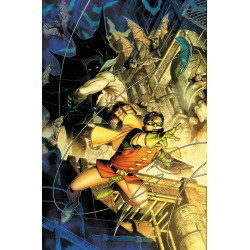BATMAN & ROBIN YEAR ONE DYNAMIC DUOS 3 (OF 12) CVR B JIM CHEUNG CARD STOCK VAR