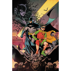 BATMAN & ROBIN YEAR ONE DYNAMIC DUOS 3 (OF 12) CVR D DIEGO OLORTEGUI CARD STOCK VAR