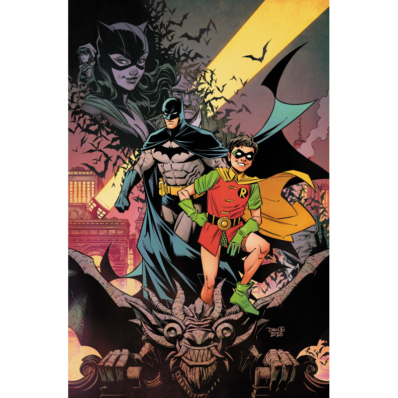 BATMAN & ROBIN YEAR ONE DYNAMIC DUOS 3 (OF 12) CVR D DIEGO OLORTEGUI CARD STOCK VAR