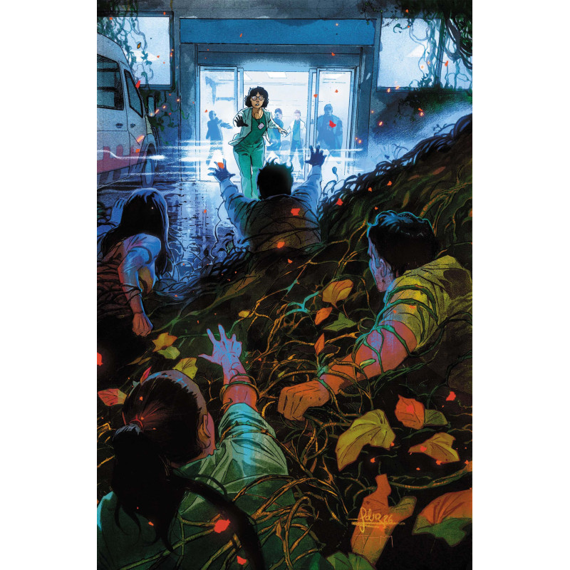 BATMAN BAD SEEDS GOTHAM GENERAL 2 (OF 2) CVR B JAVI FERNANDEZ CARD STOCK VAR