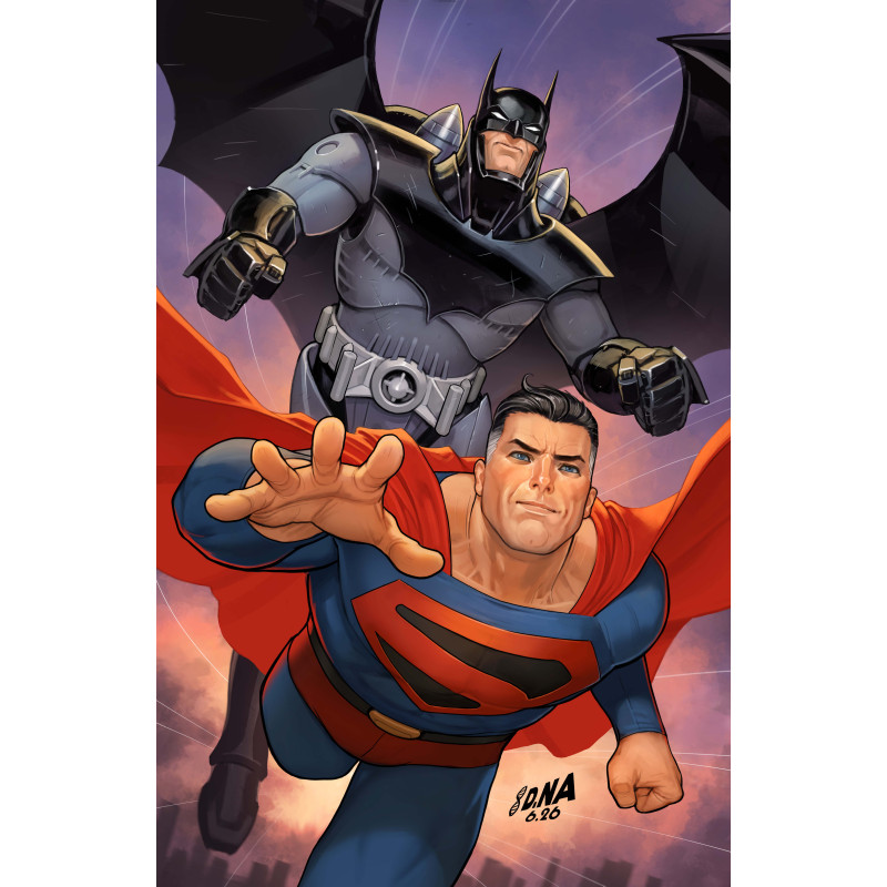 BATMAN SUPERMAN WORLDS FINEST 56 CVR D DAVID NAKAYAMA KINGDOM COME 30TH ANNIVERSARY CARD STOCK VAR