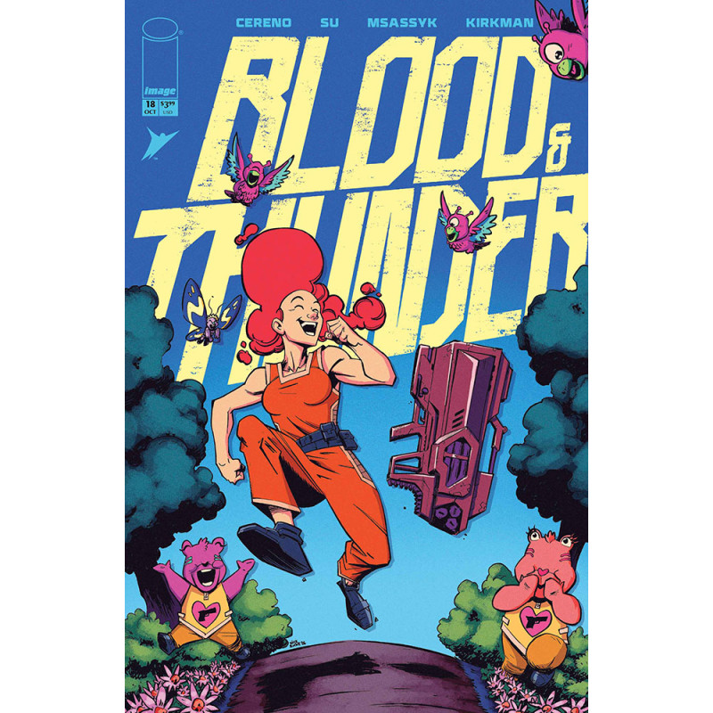 BLOOD & THUNDER 18 CVR B NICK ROCHE & JOSH BURCHAM VAR (MR)