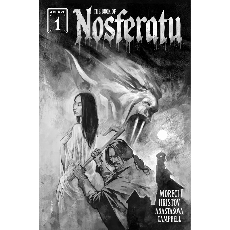 BOOK OF NOSFERATU 1 (OF 4) CVR B TODOR HRISTOV B&W VAR (MR) Previously offered through Diamond. Never fulfilled.