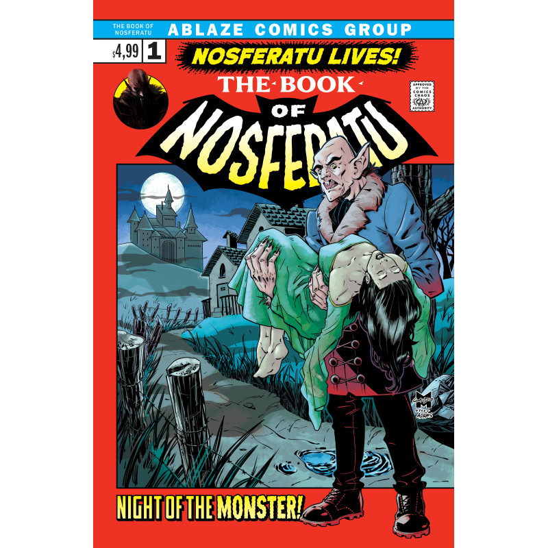 BOOK OF NOSFERATU 1 (OF 4) CVR C MATT GAUDIO HOMAGE VAR (MR) Previously offered through Diamond. Never fulfilled.