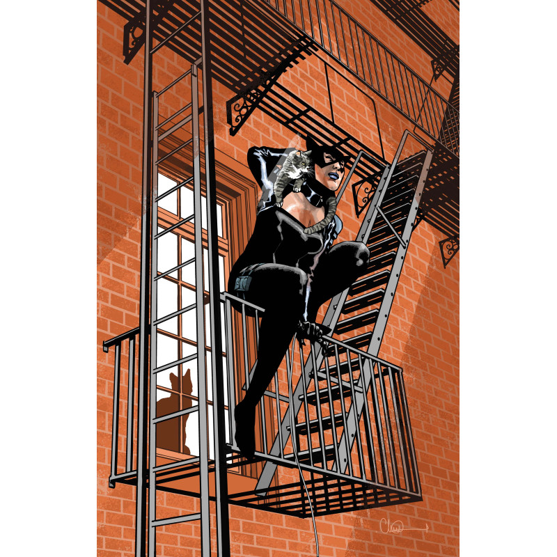 CATWOMAN 92 CVR C CHARLIE ADLARD CARD STOCK VAR (BATMAN BAD SEEDS)