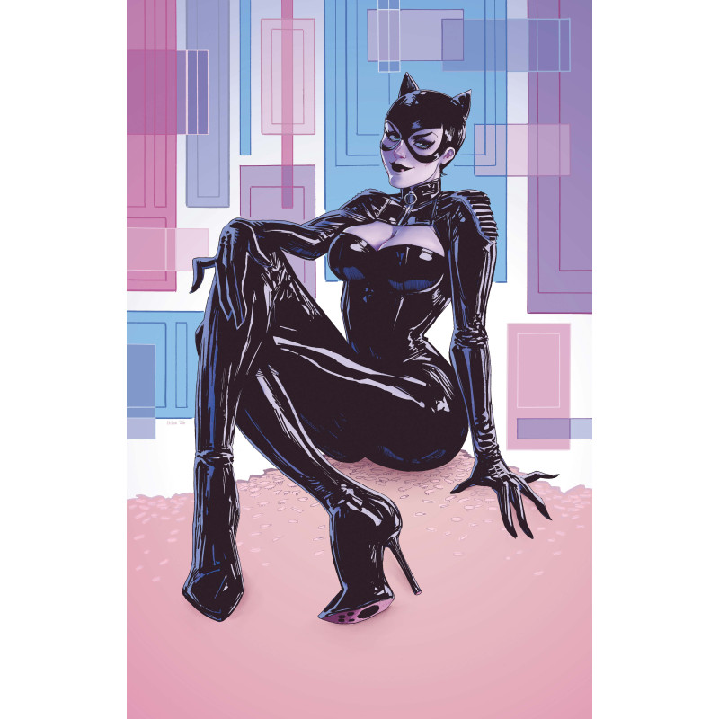 CATWOMAN 92 CVR D CHLOE BRAILSFORD CARD STOCK VAR (BATMAN BAD SEEDS)