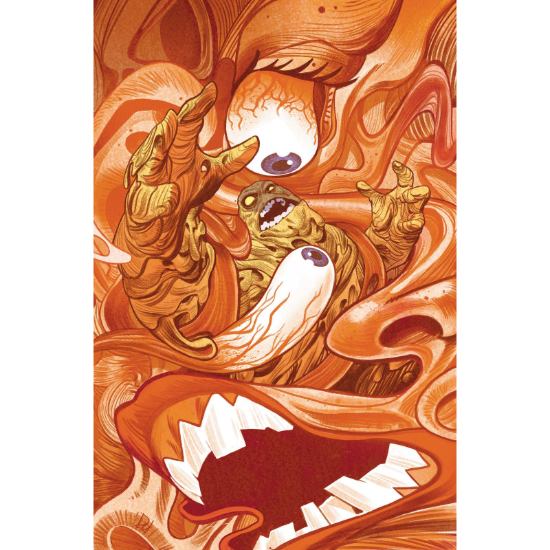CLAYFACE CELEBRITY DIRT 4 (OF 6) CVR B MIKE DEL MUNDO CARD STOCK VAR