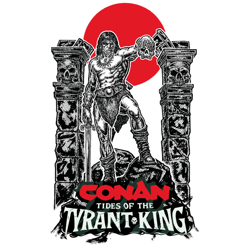 CONAN THE BARBARIAN TIDES OF THE TYRANT KING 2 (OF 4) CVR D MICAH ULRICH VAR (MR)