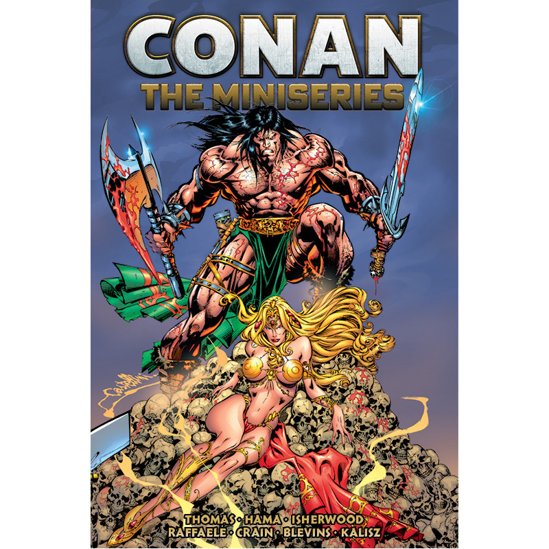 CONAN THE MINISERIES OMNIBUS HC DIRECT MARKET EDITION CLAUDIO CASTELLINI CVR (MR)