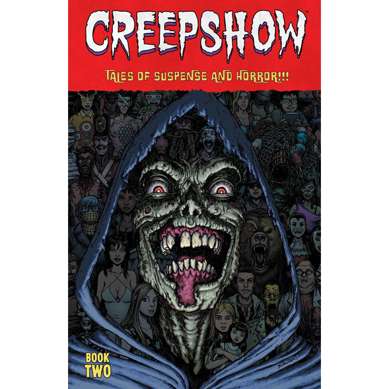 CREEPSHOW DLX ED HC BOOK 02 CHRIS BURNHAM CVR (MR)