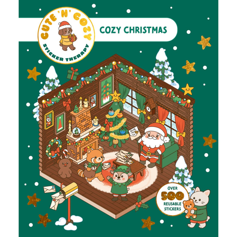 CUTE N COZY STICKER THERAPY TP COZY CHRISTMAS