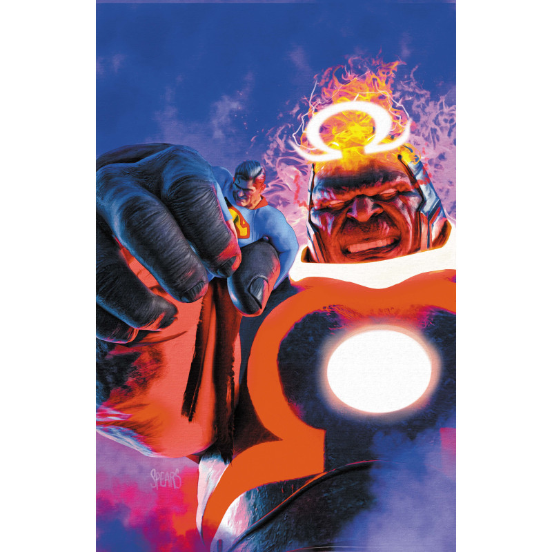 DC ALL IN SAGA DARKSEID VS THE WORLD 1 (ONE SHOT) CVR B MARK SPEARS CARD STOCK VAR