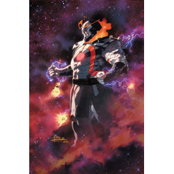 DC ALL IN SAGA DARKSEID VS THE WORLD 1 (ONE SHOT) CVR C JAVI FERNANDEZ CARD STOCK VAR