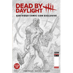 DEAD BY DAYLIGHT THE HILLBILLY 1 SDCC EXCLUSIVE ALEX HORLEY CARDSTOCK INKS VAR (MR) Limited To 450 Copies Allocations May Occur