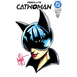 DF ABSOLUTE CATWOMAN 1 BLANK VARIANT SIGNED AND REMARKED BY KEN HAESER Allocations may occur.