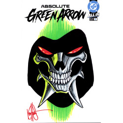 DF ABSOLUTE GREEN ARROW 1 BLANK VARIANT SIGNED AND REMARKED BY KEN HAESER Allocations may occur.